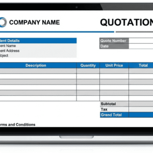Quotation template
